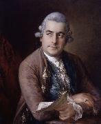 Portrait of Johann Christian Bach Thomas